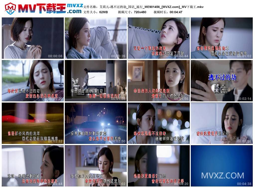 艾琪儿-逃不过的劫_国语_流行_ME901456